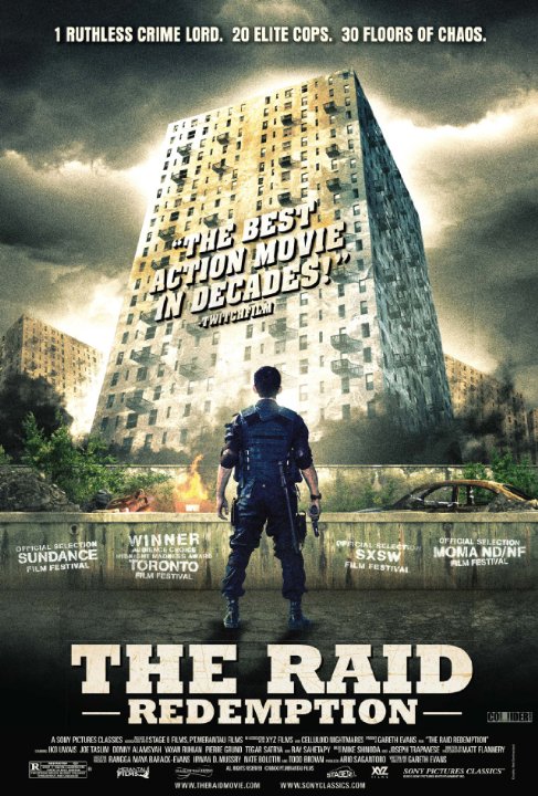 The Raid: Redemption. Bone-Crunching, Blood Spilling, Face Cringing movie.